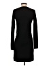 Theory Solid Black Casual Dress Size S - photo 2