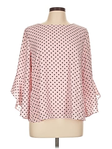 Black Label by Evan Picone 3/4 Sleeve Blouse (view 1)