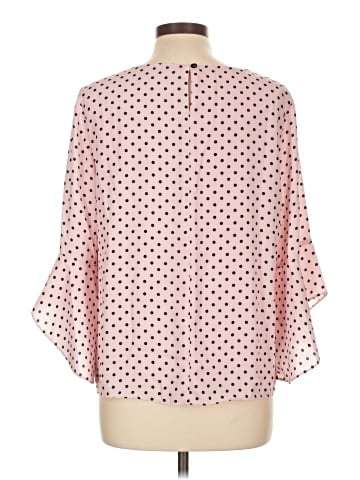 Black Label by Evan Picone 3/4 Sleeve Blouse (view 2)