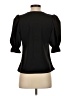ASOS 100% Polyester Black 3/4 Sleeve Blouse Size 4 - photo 2