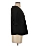ASOS 100% Polyester Black 3/4 Sleeve Blouse Size 4 - photo 4