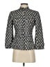 Nanette Lepore Print Gray Blazer Size 2 - photo 1
