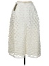 J.Crew Chevron-herringbone Ivory Formal Skirt Size 0 - photo 2
