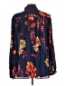 Stylus 100% Polyester Blue Long Sleeve Blouse Size L - photo 2