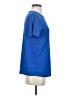 LUXE Blue Short Sleeve Top Size XS (tall) - photo 4