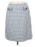 CAbi Checkered-gingham Blue Casual Skirt Size 4 - photo 1