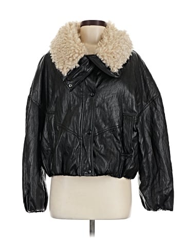 MNG Faux Fur Jacket (view 1)