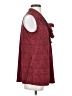 Perseption Concept Red Sleeveless Blouse Size S - photo 4