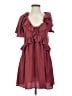 Old Navy 100% Polyester Burgundy Casual Dress Size S - photo 1