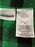 Minecraft Checkered-gingham Green Long Sleeve Button-Down Shirt Size 10 - photo 3