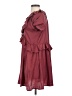 Old Navy 100% Polyester Burgundy Casual Dress Size S - photo 5