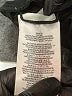 BCBGMAXAZRIA 100% Polyurethane Metallic Black Silver Track Pants Size M - photo 8