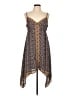 Daniel Rainn Paisley Brown Casual Dress Size L - photo 1