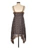 Daniel Rainn Paisley Brown Casual Dress Size L - photo 2