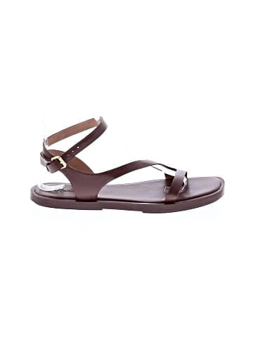 Madewell The Mabel Asymmetric-Strap Sandal (view 1)