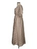 SOFIA Checkered-gingham Brown Casual Dress Size XXS (estimated) - photo 5