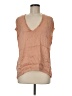 Cali Dreaming Tan Sleeveless Blouse Size M - photo 1
