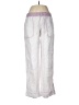 Hei Hei 100% Linen Metallic Silver Linen Pants Size 36 waist - photo 1