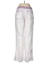 Hei Hei 100% Linen Metallic Silver Linen Pants Size 36 waist - photo 2
