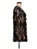Boston Proper Animal Print Brown Casual Dress Size M - photo 4