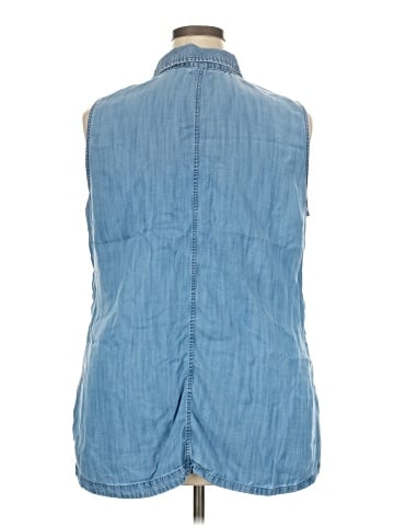 Talbots Sleeveless Button-Down Shirt (view 2)
