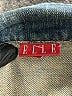 Elle 100% Cotton Teal Blue Denim Jacket Size L - photo 6