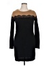 AB Studio 100% Acrylic Black Cocktail Dress Size XL - photo 1
