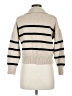 Old Navy Stripes Tan Pullover Sweater Size Med Petite - photo 2