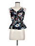 Monteau Blue Sleeveless Blouse Size M - photo 1