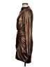 Significant Other Metallic Gold Cocktail Dress Size 10 - photo 5
