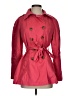 St. John's Bay 100% Cotton Red Trenchcoat Size S - photo 1