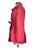 St. John's Bay 100% Cotton Red Trenchcoat Size S - photo 5