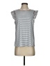 Hem & Thread Gray Short Sleeve Top Size S - photo 1