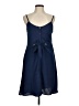 Glam 100% Polyester Blue Casual Dress Size M - photo 1