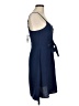 Glam 100% Polyester Blue Casual Dress Size M - photo 4
