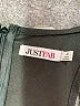 Just Fab Solid Black Cocktail Dress Size M - photo 7