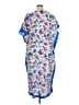 Printfresh 100% Cotton Print Blue Casual Dress Size 0X - photo 2