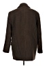 Zara Houndstooth Brown Coat Size L - photo 2