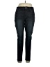 Democracy Solid Black Jeans Size 14 - photo 1