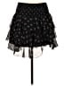 Intermix 100% Silk Stars Black Silk Skirt Size S - photo 1