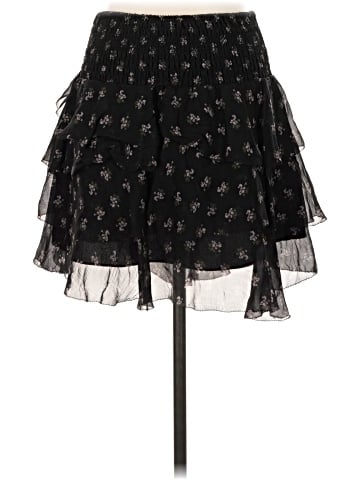 Intermix Silk Skirt (view 2)