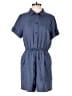 Emma & Michele 100% Polyester Plaid Blue Romper Size S - photo 1