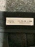 Zara Solid Gray Black Casual Pants Size 11 - 12 - photo 4