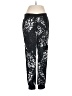 Trouve 100% Polyester Graphic Black Active Pants Size M - photo 1