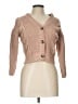 Poof! 100% Polyester Tan Cardigan Size L - photo 1