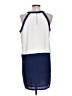 Charming Charlie 100% Polyester Color Block Blue Casual Dress Size L - photo 2