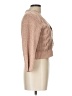 Poof! 100% Polyester Tan Cardigan Size L - photo 4