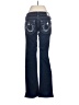 True Religion Hearts Blue Jeans Size 27 waist - photo 2