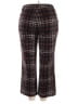 Ashley Stewart Plaid Brown Casual Pants Size 18 Plus - photo 2