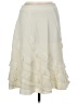 Bloomingdale's 100% Polyester Ivory Formal Skirt Size 8 - photo 1